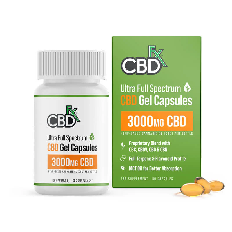 Full Spectrum CBD Soft Gel Capsules 1500-6000mg - Image 3