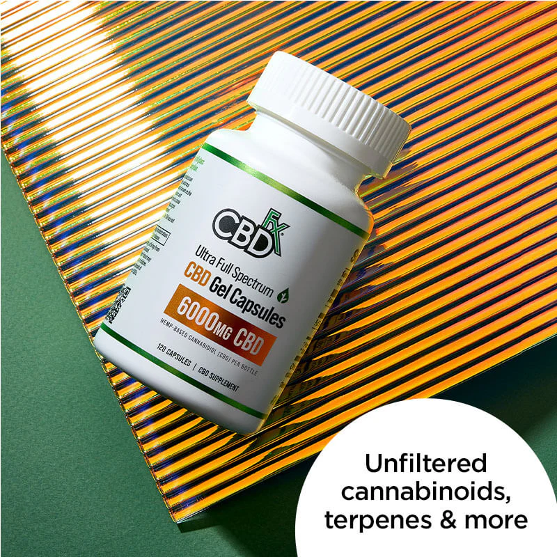 Full Spectrum CBD Soft Gel Capsules 1500-6000mg - Image 7