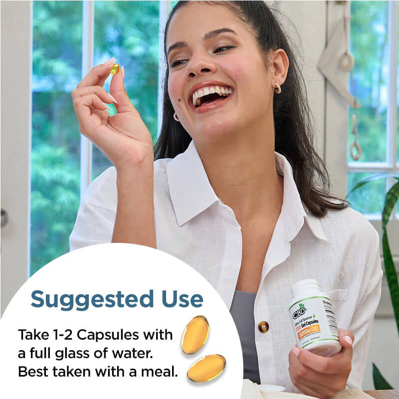 Full Spectrum CBD Soft Gel Capsules 1500-6000mg - Image 9