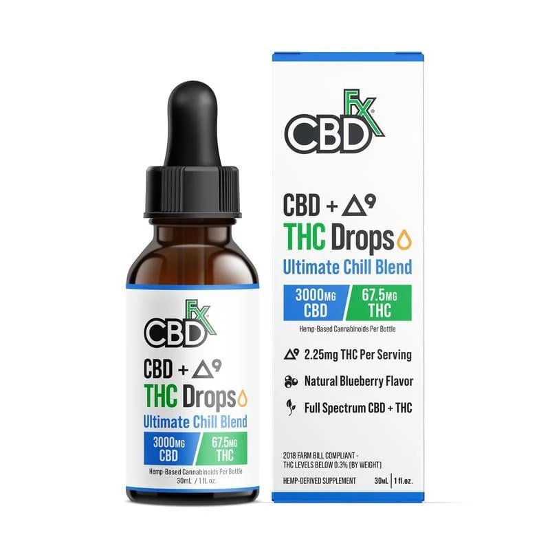 Ultra Full Spectrum CBD Tincture for Chill + THC - Image 5