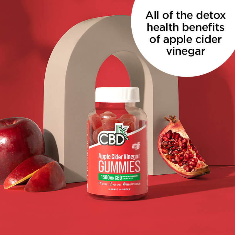 CBD Gummies with Apple Cider Vinegar 1500mg - Image 3