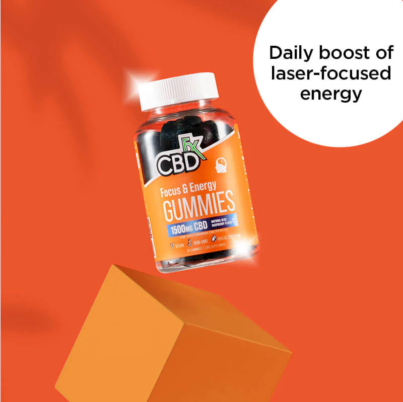 CBD Gummies for Focus & Energy 1500mg - Image 3