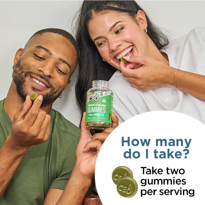CBD Gummies with Turmeric and Spirulina 1500–3000mg - Image 9