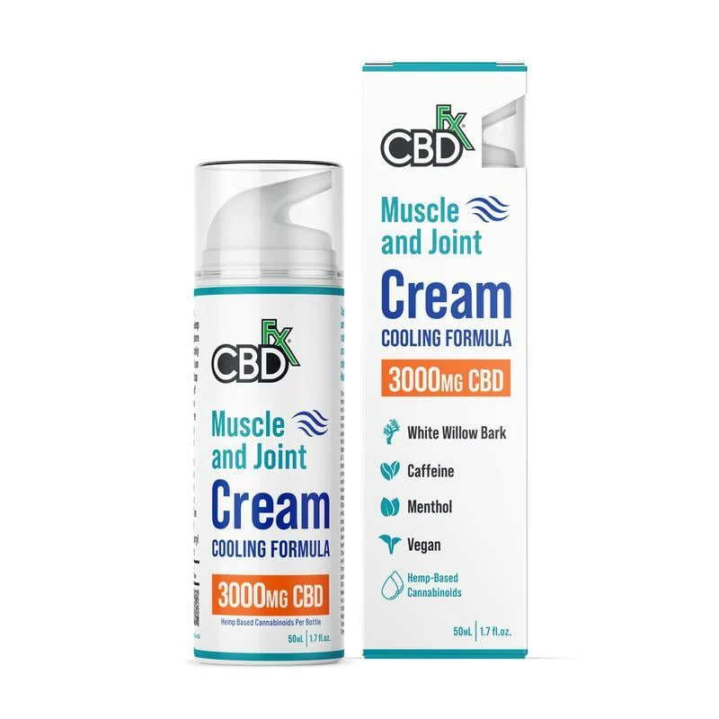 CBD Cream For Muscle & Joint: Cooling Formula 1000-3000mg - Image 7