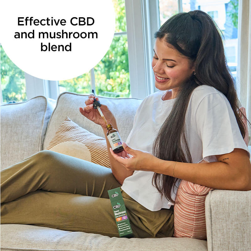 Relax Blend Mushroom Tincture + CBN + CBD - Image 7