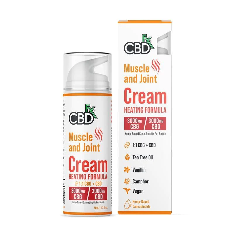 CBG + CBD Lotion for Muscle & Joint: Heating Formula 1:1 Ratio - Image 6