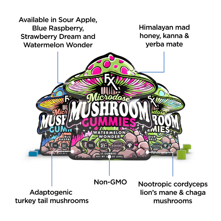 Microdose Mushroom Gummies - Image 2