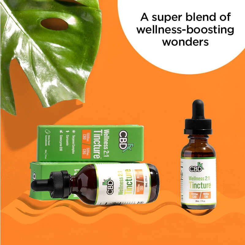 CBD + CBG Oil Wellness Tincture 1000-6000mg - Image 8